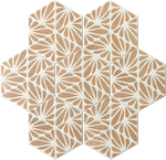 Cesello Chamotte Terracreta 8.5x10 Hexagon Porcelain Tile - TILE & MOSAIC DEPOT