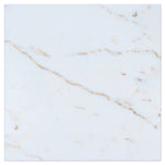 Afyon White Sugar Marble 18x18 Polished Tile - TILE & MOSAIC DEPOT