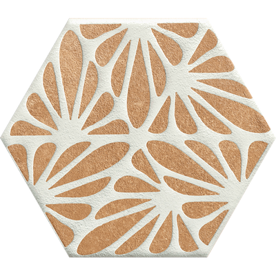Cesello Chamotte Terracreta 8.5x10 Hexagon Porcelain Tile - TILE & MOSAIC DEPOT