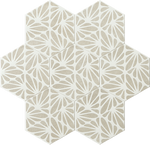 Cesello Argilla Terracreta 8.5x10 Hexagon Porcelain Tile - TILE & MOSAIC DEPOT