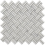 ROCKART CROSSED BASKET WEAVE MOS 12X12.
