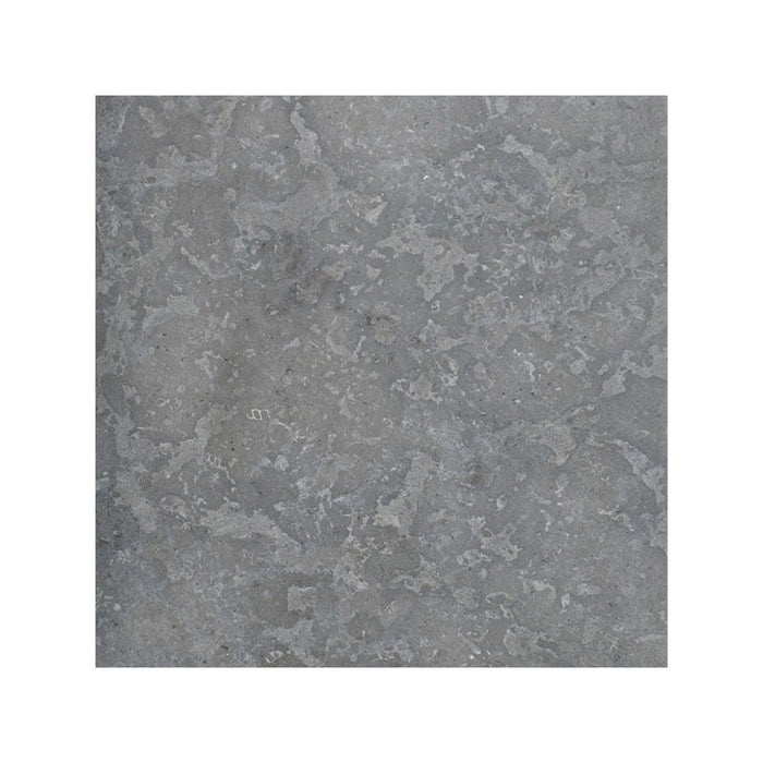 Charcoal Grey Limestone 18x18 Leathered Tile - TILE & MOSAIC DEPOT