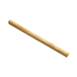 Gold Travertine 1/2x12 Honed Liner - TILE & MOSAIC DEPOT