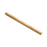 Gold Travertine 1/2x12 Honed Liner - TILE & MOSAIC DEPOT