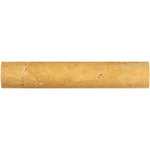Gold Travertine 1x6 Honed Quarter Round Trim - TILE & MOSAIC DEPOT