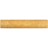 Gold Travertine 1x6 Honed Quarter Round Trim - TILE & MOSAIC DEPOT