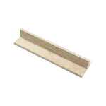 Ivory Travertine 2x3x12 Honed Corner Ogee Trim - TILE & MOSAIC DEPOT
