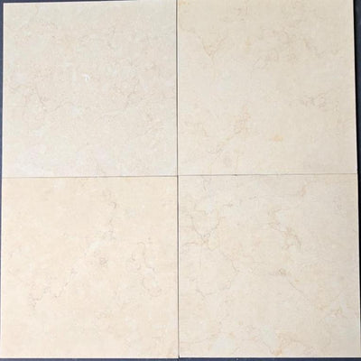 Jerusalem Gold Limestone 16x16 Honed Tile - TILE & MOSAIC DEPOT