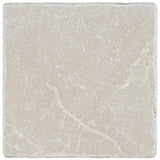 Botticino Marble 6X6 Tumbled Tile - TILE & MOSAIC DEPOT