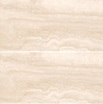 Navona Travertine Look 24x48 Matte Rectified Porcelain Tile - TILE & MOSAIC DEPOT