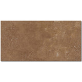 Noce Travertine 12x24 Filled Honed Straight Edge Tile - TILE AND MOSAIC DEPOT