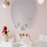 PINK PENNY ROUND MOSAIC TILE - TILE & MOSAIC DEPOT