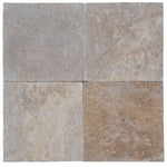 Noce Travertine 24x24 3cm Tumbled Paver - TILE & MOSAIC DEPOT