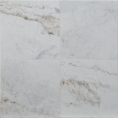 Calacatta Amber Marble 18x18 Polished Tile - TILE AND MOSAIC DEPOT