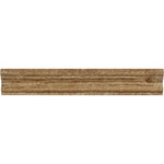 Noce Travertine Vein Cut 2 x 12 Honed Crown Molding - TILE & MOSAIC DEPOT