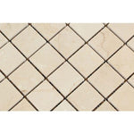 Crema Marfil Marble 2x2 Polished Mosaic Tile - TILE AND MOSAIC DEPOT