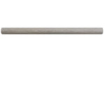 Haisa Light (White Oak) Marble 1x12 Polished Bullnose Liner - TILE AND MOSAIC DEPOT