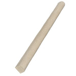 Ivory Travertine 1x12 Bullnose Liner - TILE AND MOSAIC DEPOT