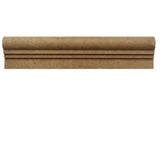 Noce Travertine 2 1/2x12 2 Step Ogee Liner - TILE AND MOSAIC DEPOT