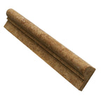 Noce Travertine 2x12 Ogee 1 Step Liner - TILE AND MOSAIC DEPOT