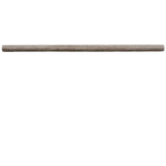 Haisa Light (White Oak) Marble 3/4x12 Polished Pencil Liner - TILE AND MOSAIC DEPOT