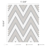 Country Amiens Geometro Glass Mosaic Collection.