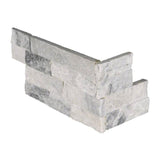 Alaska Gray 6x18 Stacked Stone Ledger Corner - TILE AND MOSAIC DEPOT