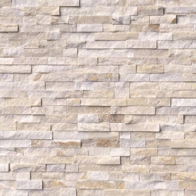 Arctic Gold 6x24 Stacked Stone Ledger Panel - TILE & MOSAIC DEPOT