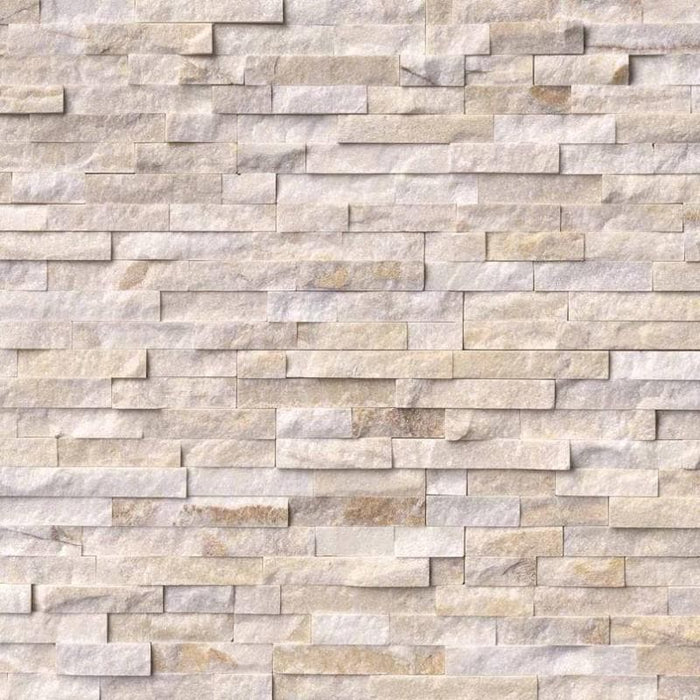 Arctic Gold 6x24 Stacked Stone Ledger Panel - TILE & MOSAIC DEPOT
