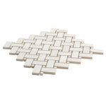 Imperial Onyx White Porcelain Mosaic Tile - TILE & MOSAIC DEPOT