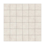 Supergres H24 Ivory 2x2 Square Ceramic Mosaic Tile - TILE & MOSAIC DEPOT