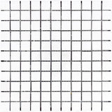 Thassos White Marble 1x1 Polished Mosaic Tile - TILE AND MOSAIC DEPOT