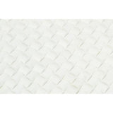 Thassos White Marble 3D Pillow Polished Mosaic Tile - TILE AND MOSAIC DEPOT