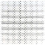 Thassos White Marble 5/8 x 1 1/4 Honed Mini Brick Mosaic Tile - TILE & MOSAIC DEPOT