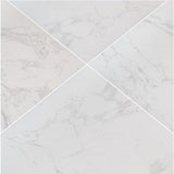 Praia Carrara 24x24 2 cm Porcelain Paver - TILE & MOSAIC DEPOT