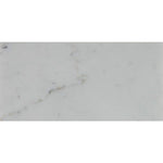 Asian Statuary (Oriental White) Marble 4x12 Polished Tile - TILE AND MOSAIC DEPOT