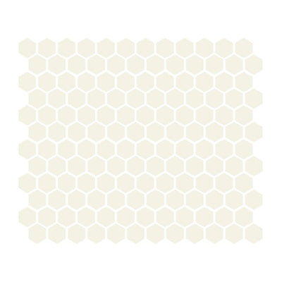 Biscuit 1″ Hexagon Glossy