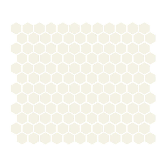 Biscuit 1″ Hexagon Glossy
