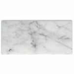 White Carrara Marble 4x8 Polished Tile - TILE AND MOSAIC DEPOT