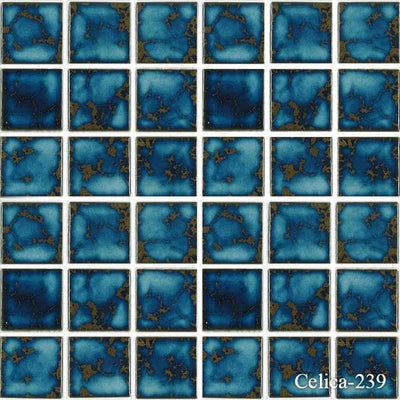 Cel Terra Blue 2 x 2 Pool Tile Series - TILE & MOSAIC DEPOT