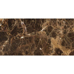 Emperador Dark Spanish Marble 12x24 Polished Tile - TILE AND MOSAIC DEPOT