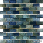 Glasstel Marine Matte 1 x 2 Pool Tile Series - TILE & MOSAIC DEPOT