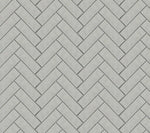 Silver Cloud Glazed Herringbone Porcelain Mosaic Tile - TILE & MOSAIC DEPOT