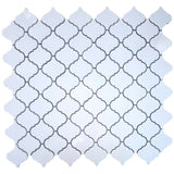 white lantern porcelain mosaic tile