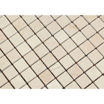Crema Marfil Marble 1x1 Polished Mosaic Tile - TILE AND MOSAIC DEPOT