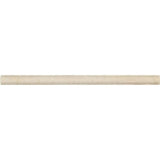 Crema Marfil Marble 3/4x12 Polished Liner - TILE AND MOSAIC DEPOT