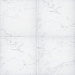 Praia Carrara 24x24 2 cm Porcelain Paver - TILE & MOSAIC DEPOT