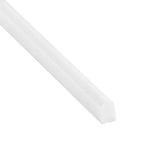 Thassos White Marble 1/2x12 Polished Pencil Liner - TILE & MOSAIC DEPOT